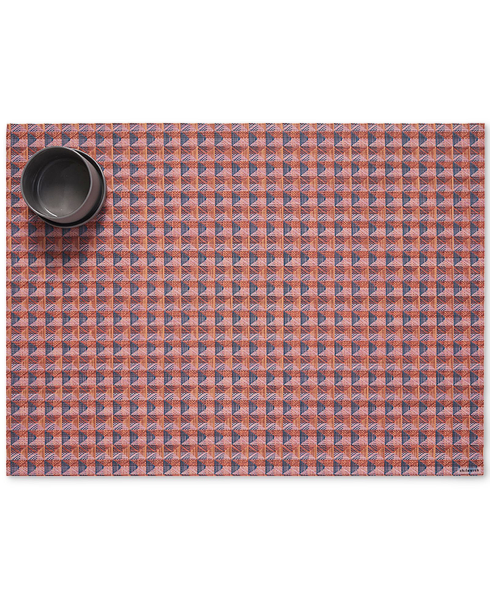Chilewich Crane Rasberry Rectangular Placemat