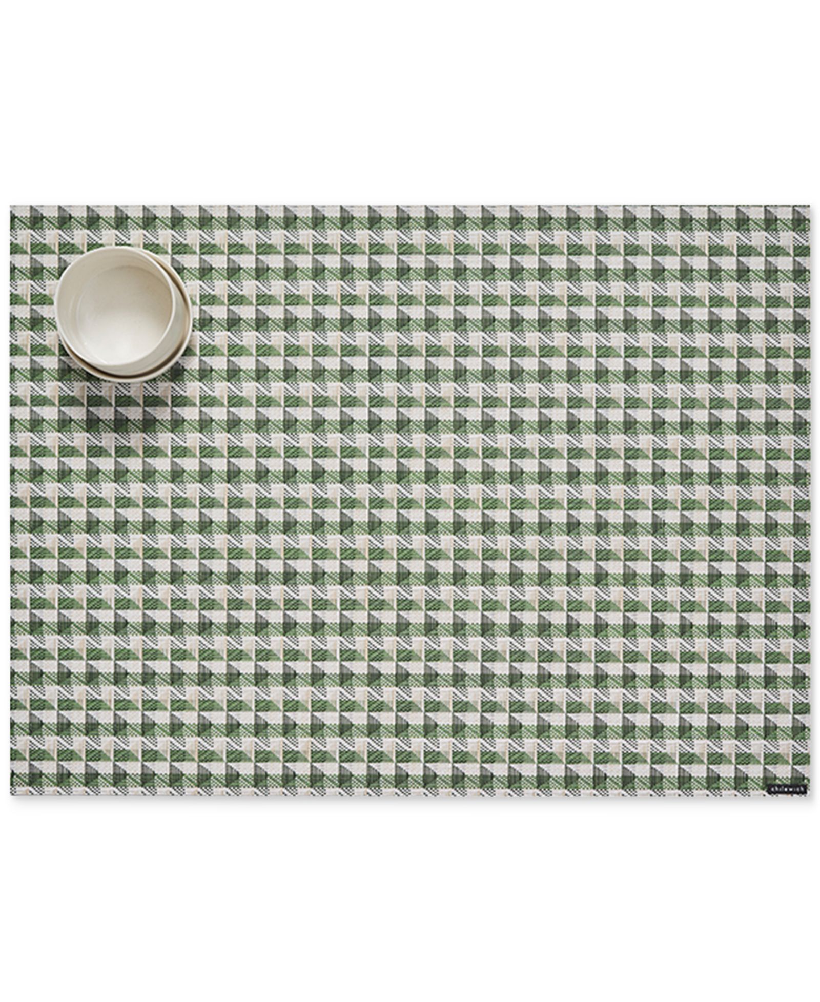 Chilewich Crane Thyme Rectangular Placemat