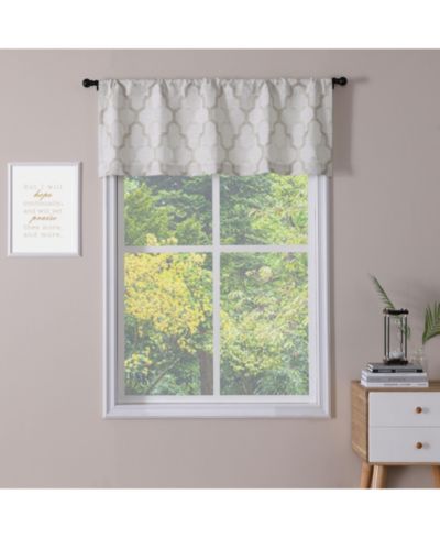 Занавески Kate Aurora Living Shabby Trellis Clover с карманом для штанги