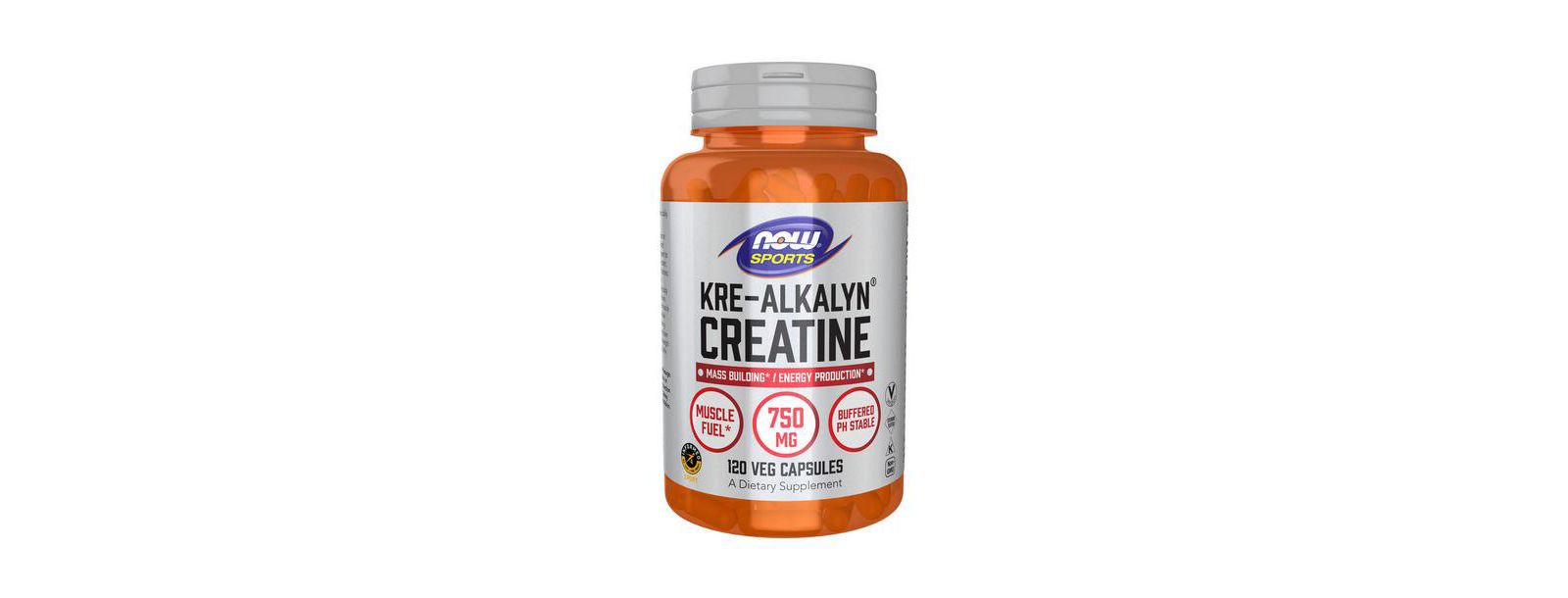 Now Foods Kre Alkalyn креатин, 120 капсул