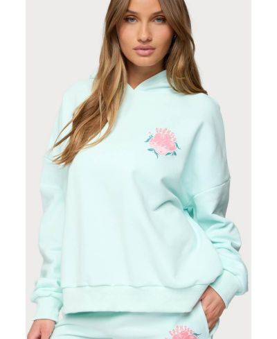 Женское худи Edikted Beach Bloom