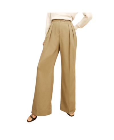 M.M.LaFleur Bia Pleated Trouser - Air Twill