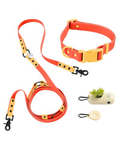Dark orange/light orange
