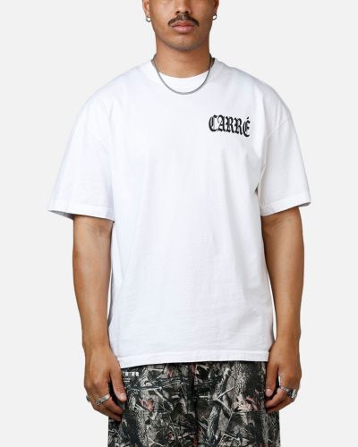 Мужская футболка CARRE Bulldog Heavyweight, белая L
