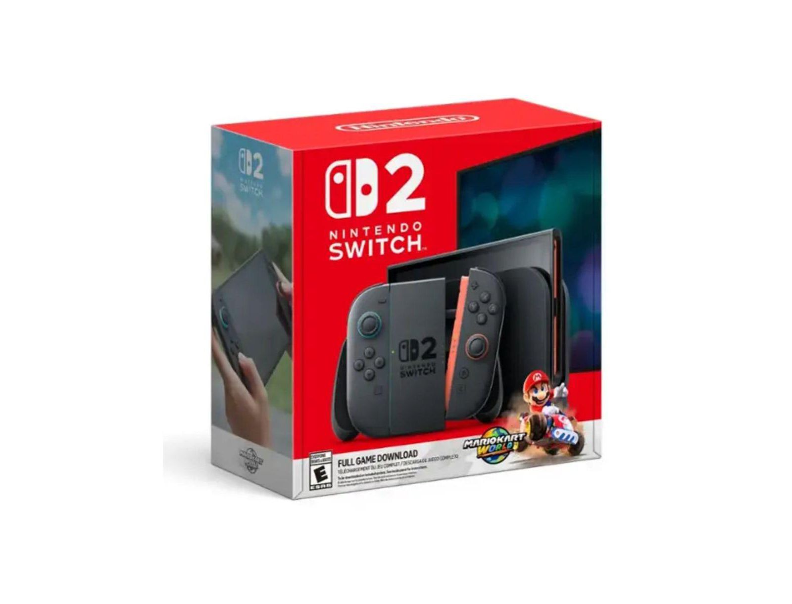 Nintendo Switch 2 + Mario Kart World Bundle консоль