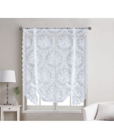 Штора Kate Aurora Country Farmhouse Floral Lace 42 in. W x 63 in. L