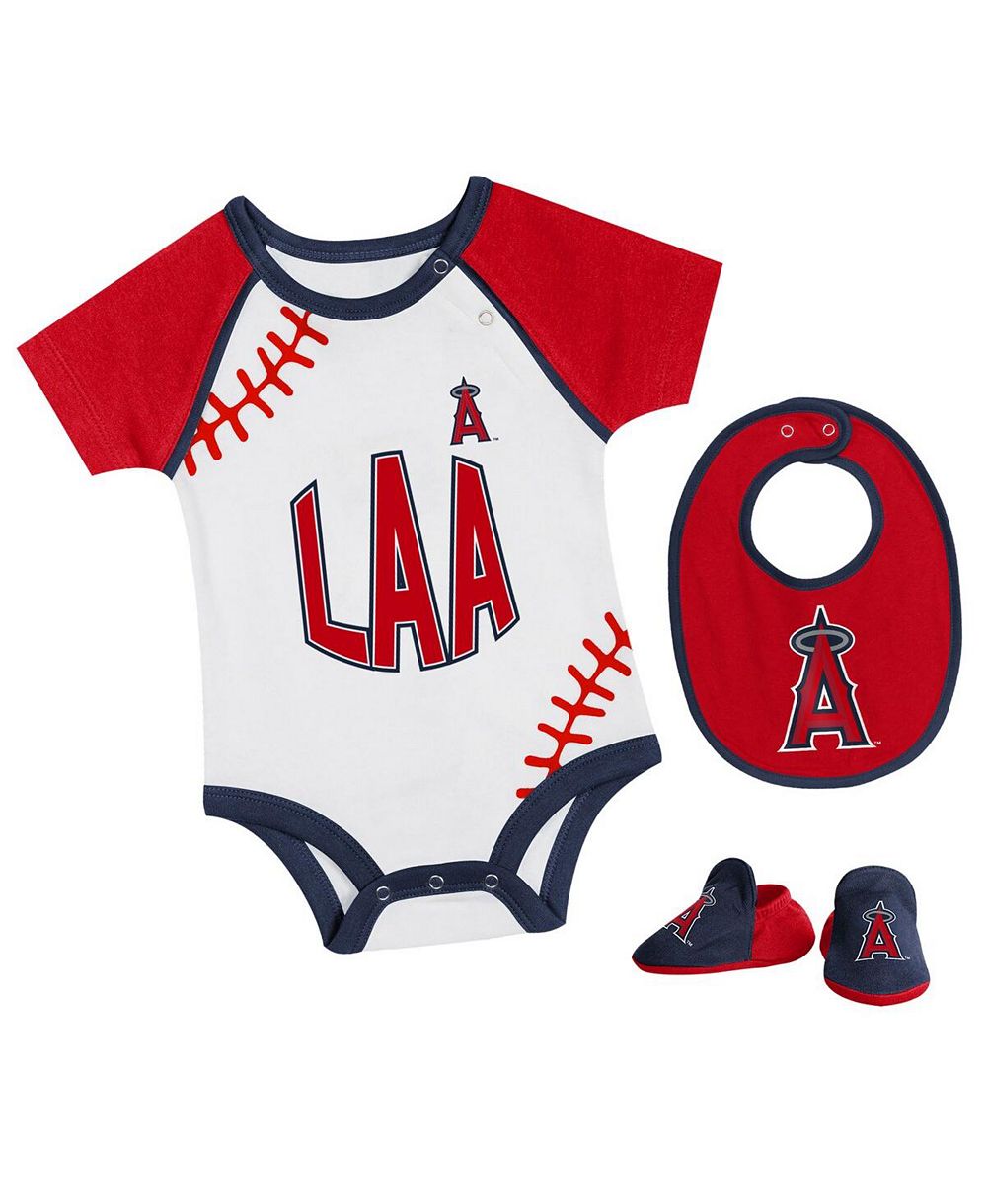 Outerstuff Детский набор: боди и чепчик Los Angeles Angels
