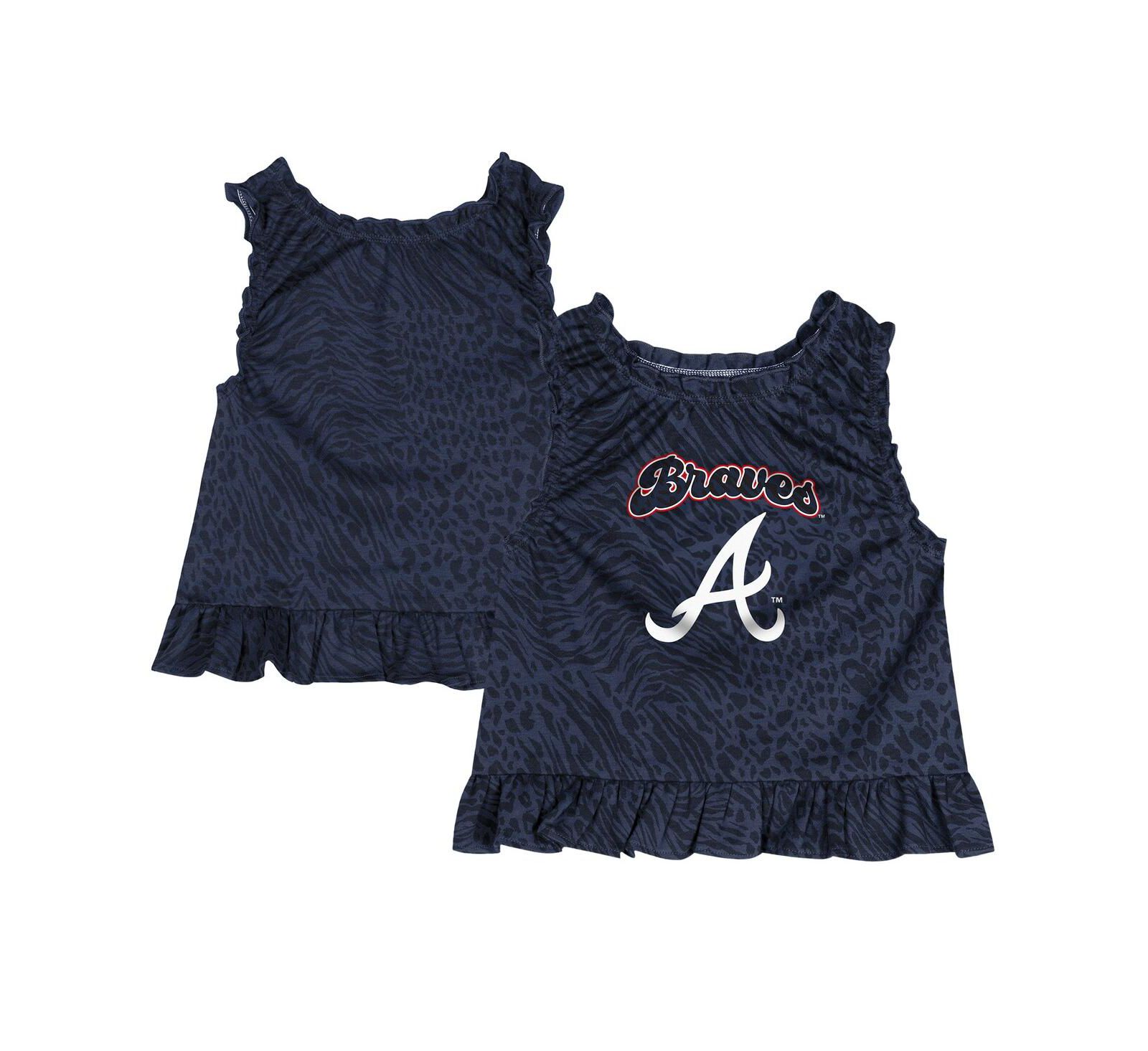 Детское платье Outerstuff Navy Atlanta Braves Playground