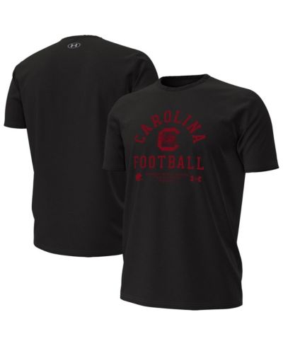 Under Armour Men's Black South Carolina Gamecocks 2025 Sideline Football Performance T-Shirt