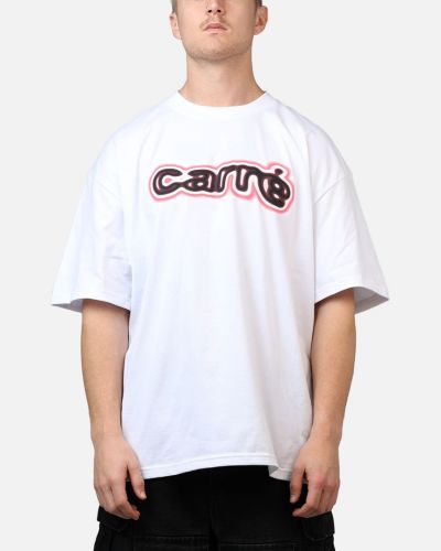CARRE Men's Blushed T-Shirt - Black S