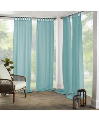 Шторы для окон Elrene Home Fashions Matine, однотонные, для дома и улицы