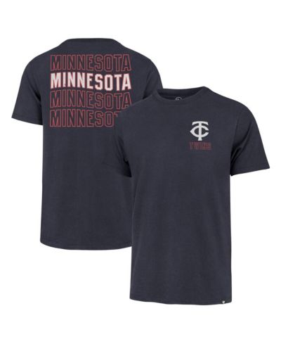 '47 Brand Men's Navy Minnesota Twins Hang Back Franklin T-Shirt