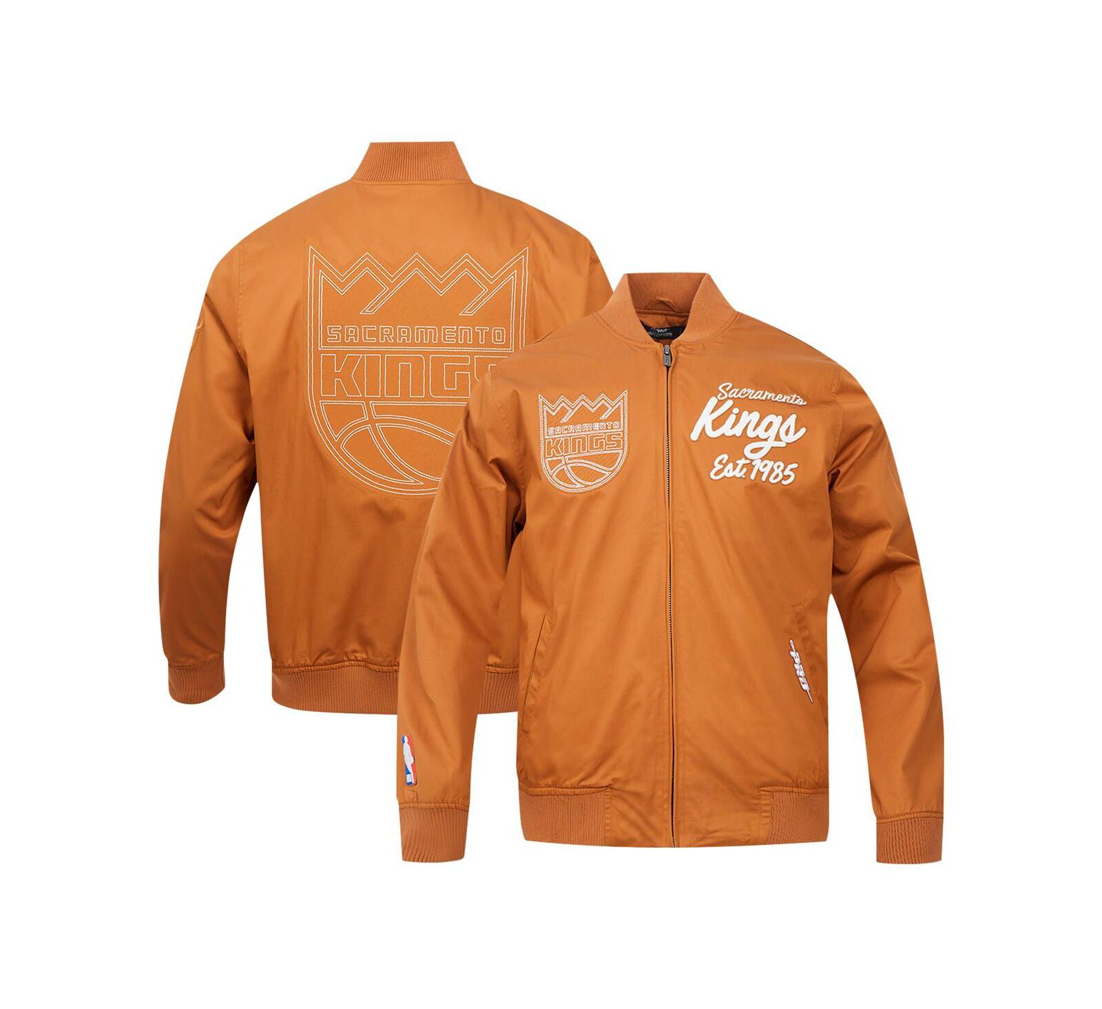 Мужская куртка Pro Standard Sacramento Kings Paint The City Full-Zip Brown