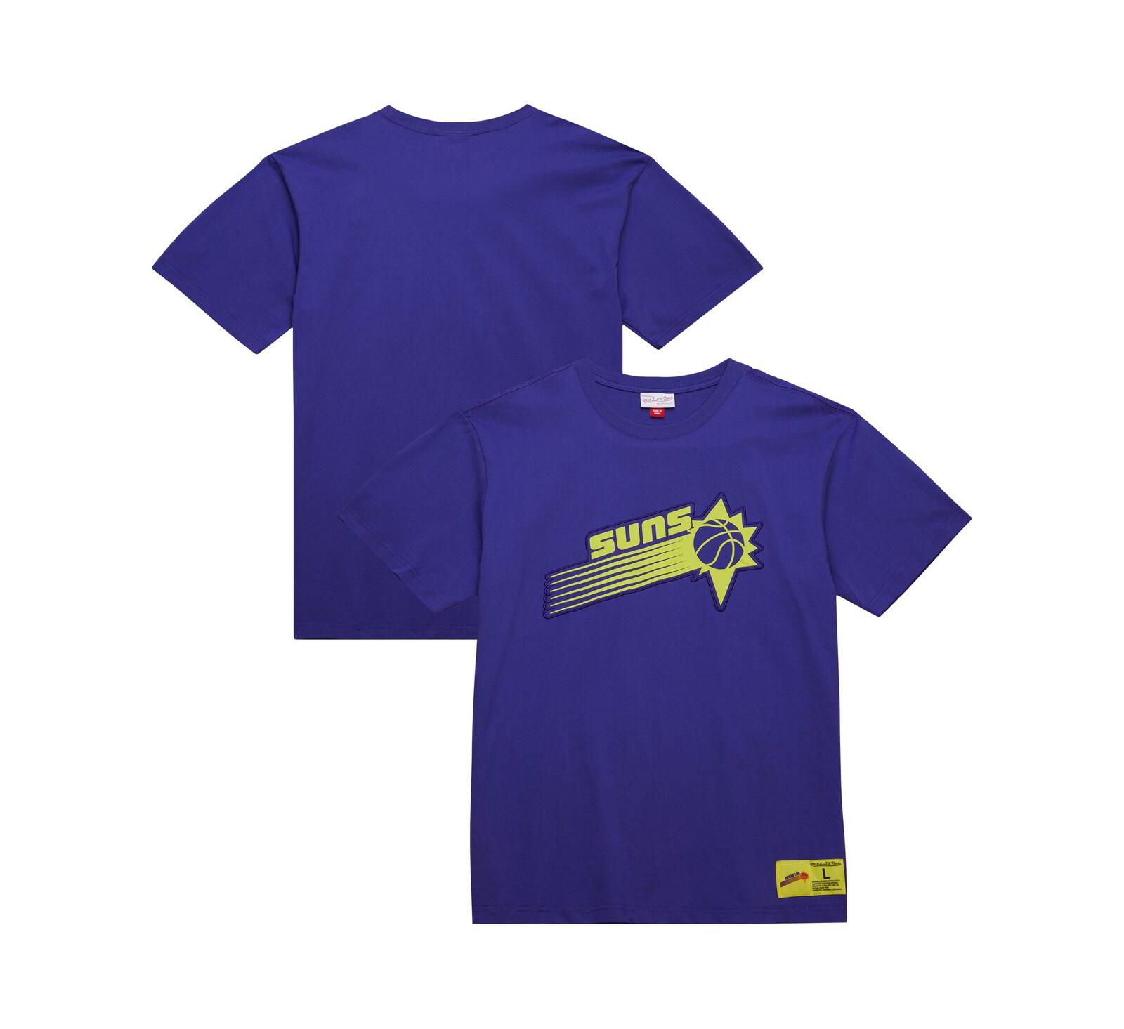 Мужская футболка Mitchell & Ness Purple Phoenix Suns Hardwood Classics Neon Nights Premium