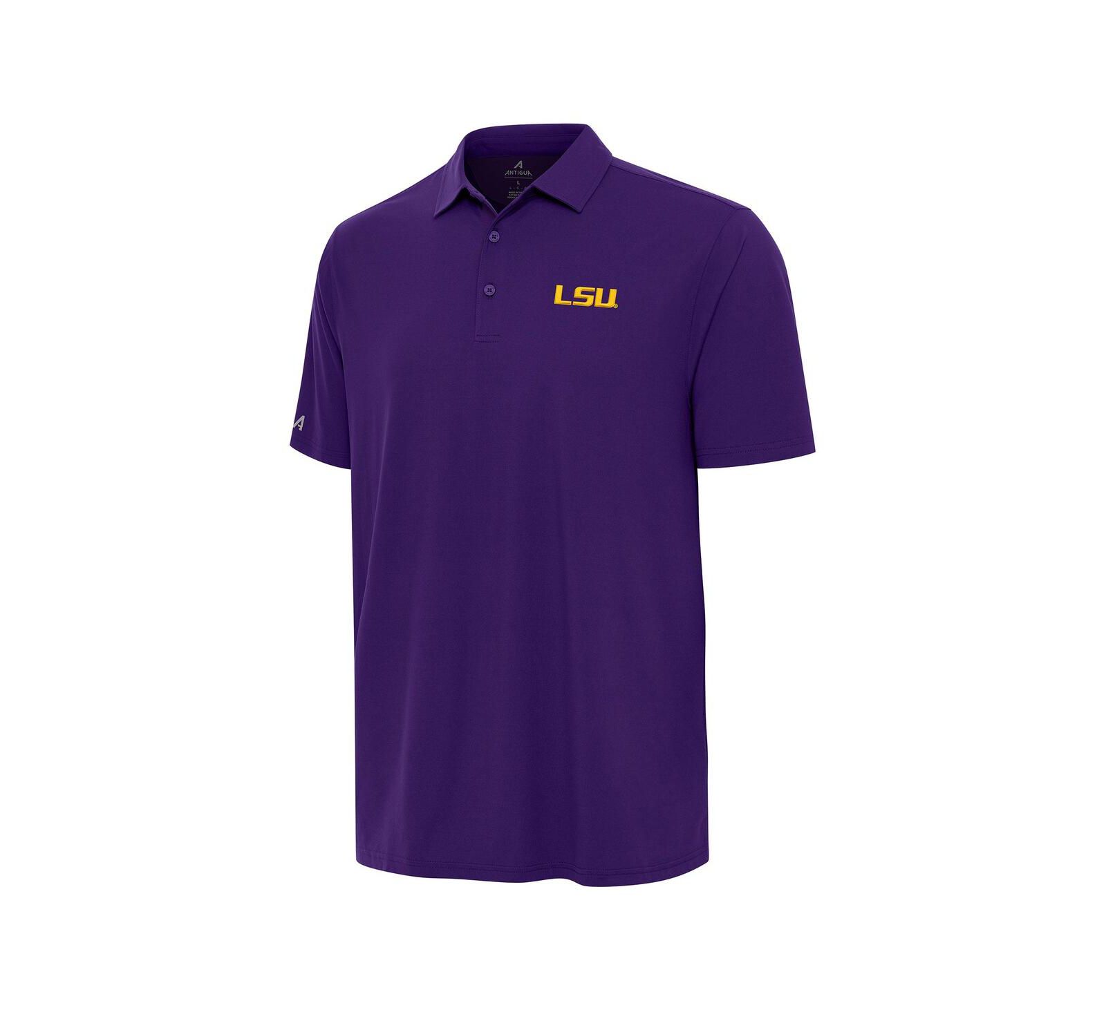 Мужская рубашка поло Antigua Purple LSU Tigers Era