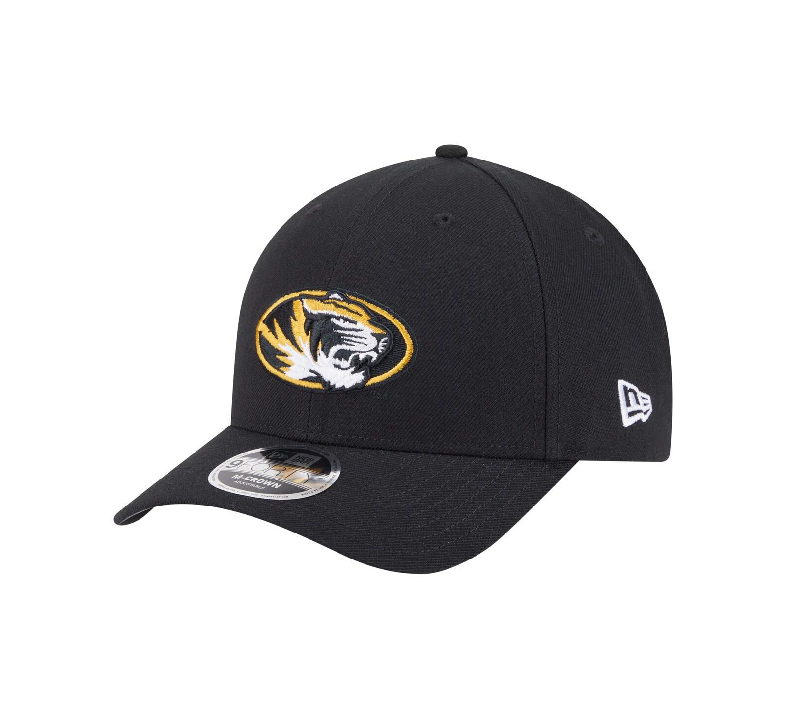 New Era Men's Black Missouri Tigers Team Collective 9FORTY M-Crown Adjustable Hat