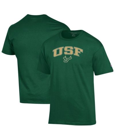 Мужская футболка Champion South Florida Bulls Arch Over Logo Green