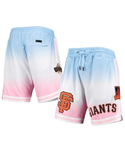 Pro Standard Men's Blue/Pink San Francisco Giants Team Logo Pro Ombre Shorts