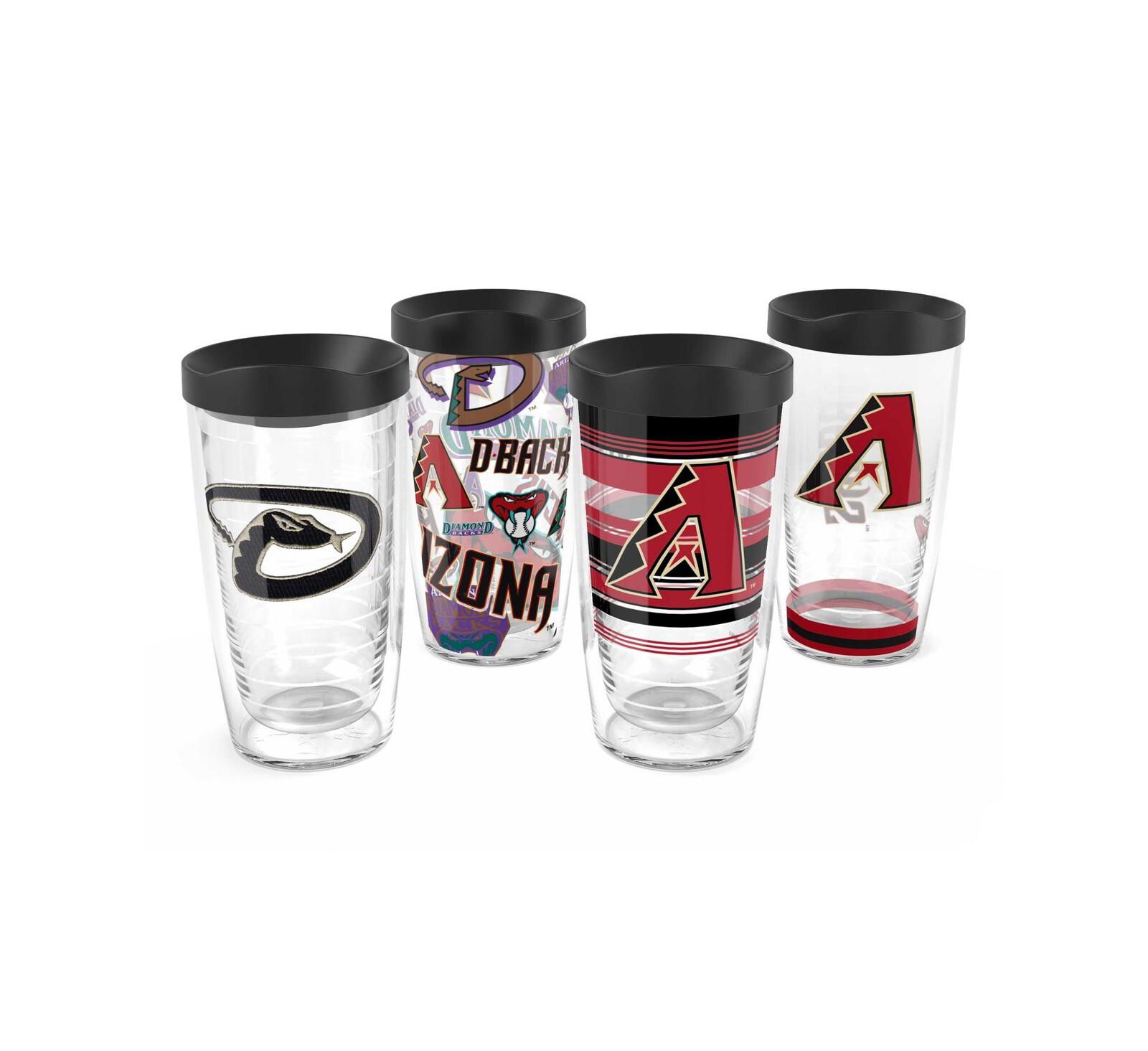 Набор стаканов Tervis Arizona Diamondbacks Four-Pack 16oz. Classic Tumbler Set