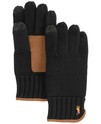 Polo Ralph Lauren Men's Suede-Trim Touch Gloves