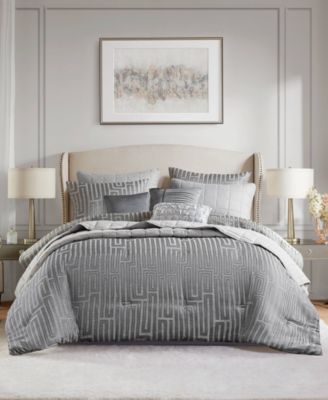 Комплект из 10 предметов Madison Park Royce Luxury Jacquard, Queen
