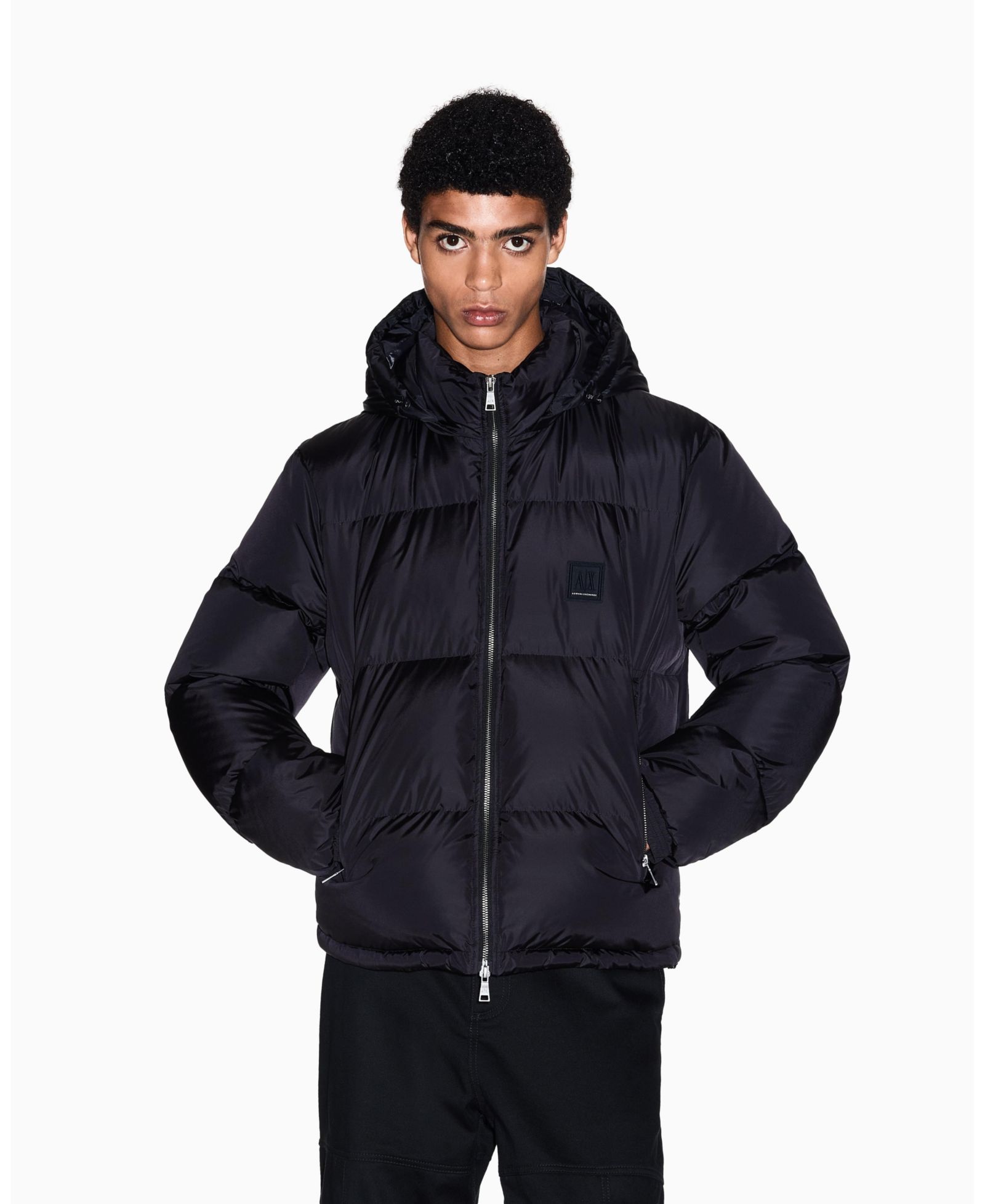 A|X Armani Exchange Men's Icon Down Jacket
