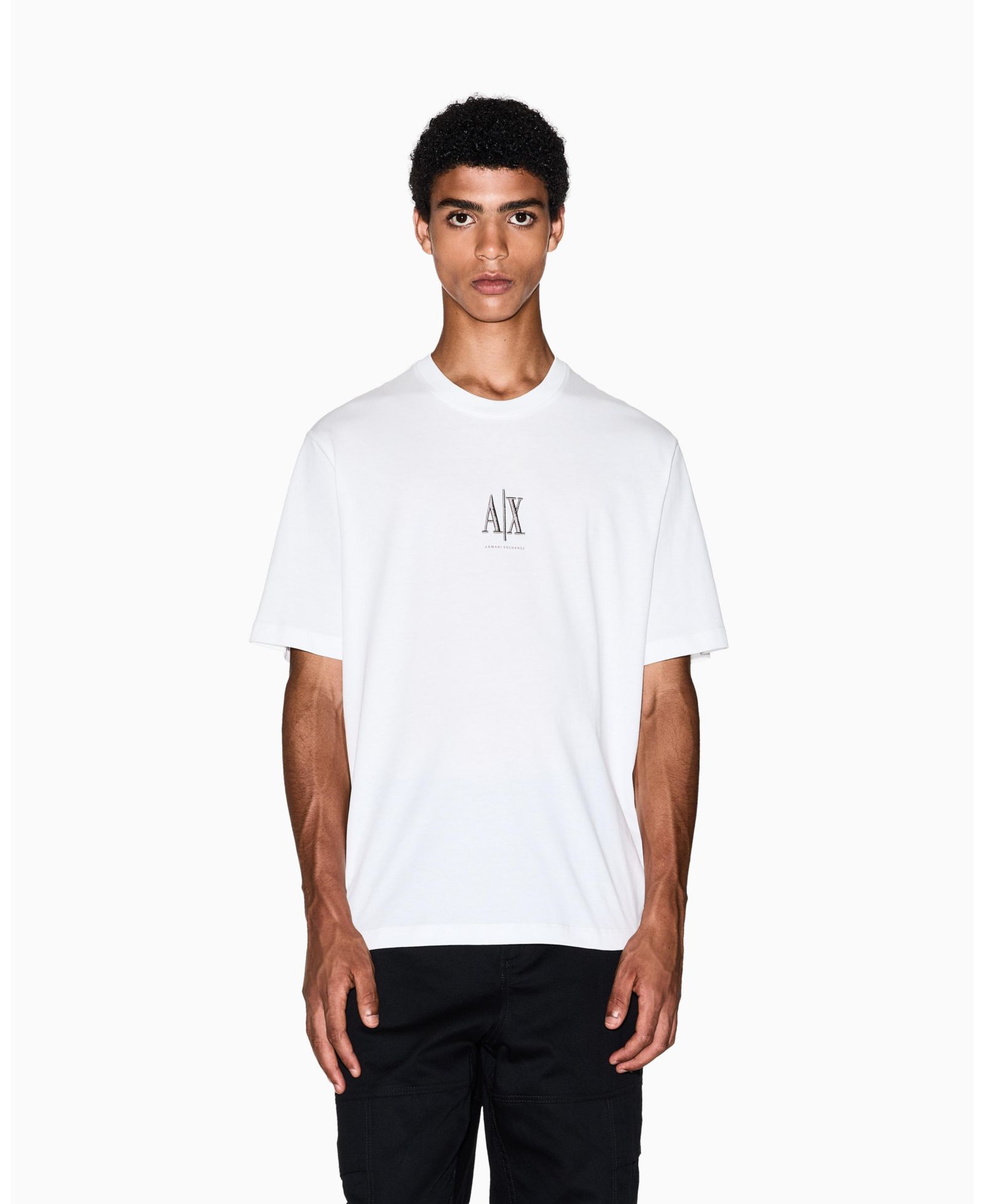 A|X Armani Exchange Men's Small Icon Logo T-Shirt