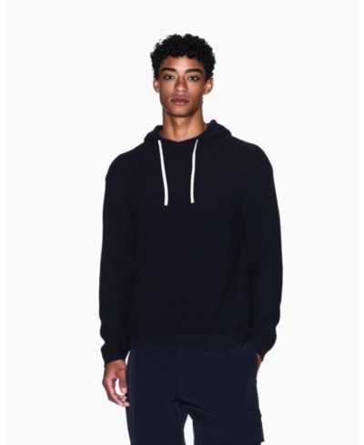 A|X Armani Exchange Мужской Waffle Knit Hoodie Sweater