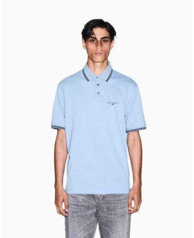 Мужская рубашка-поло A|X Armani Exchange Jersey Collar Tipping