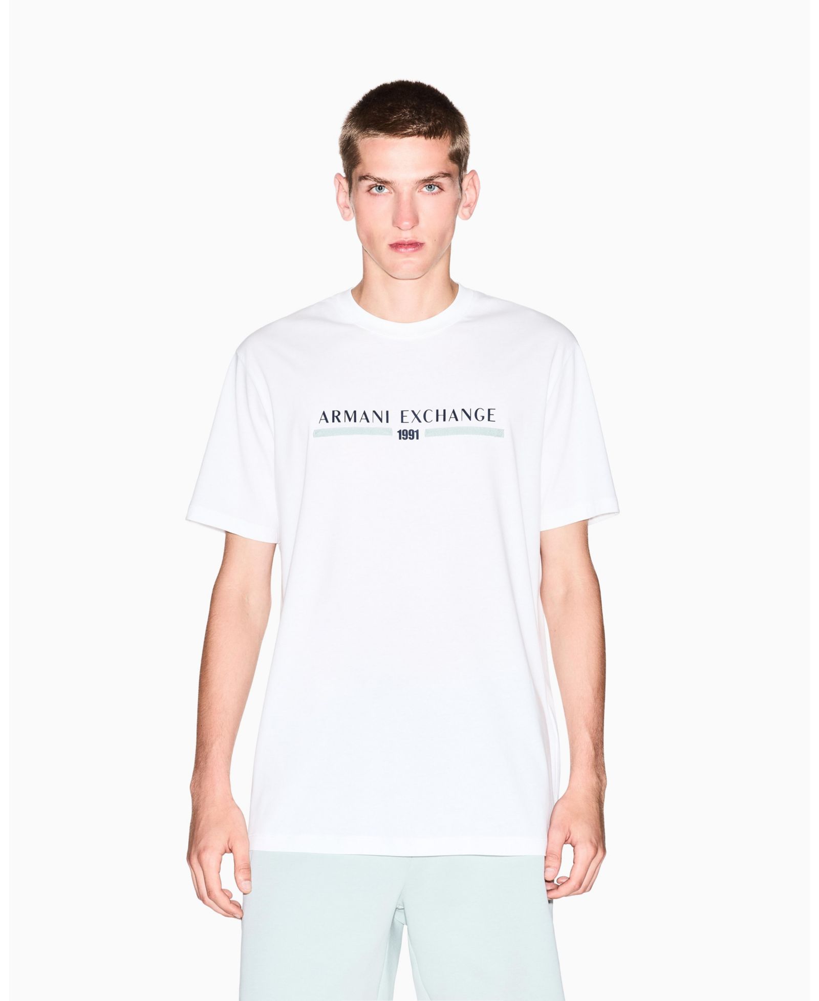 A|X Armani Exchange Men's Center Chest Graphic T-Shirt