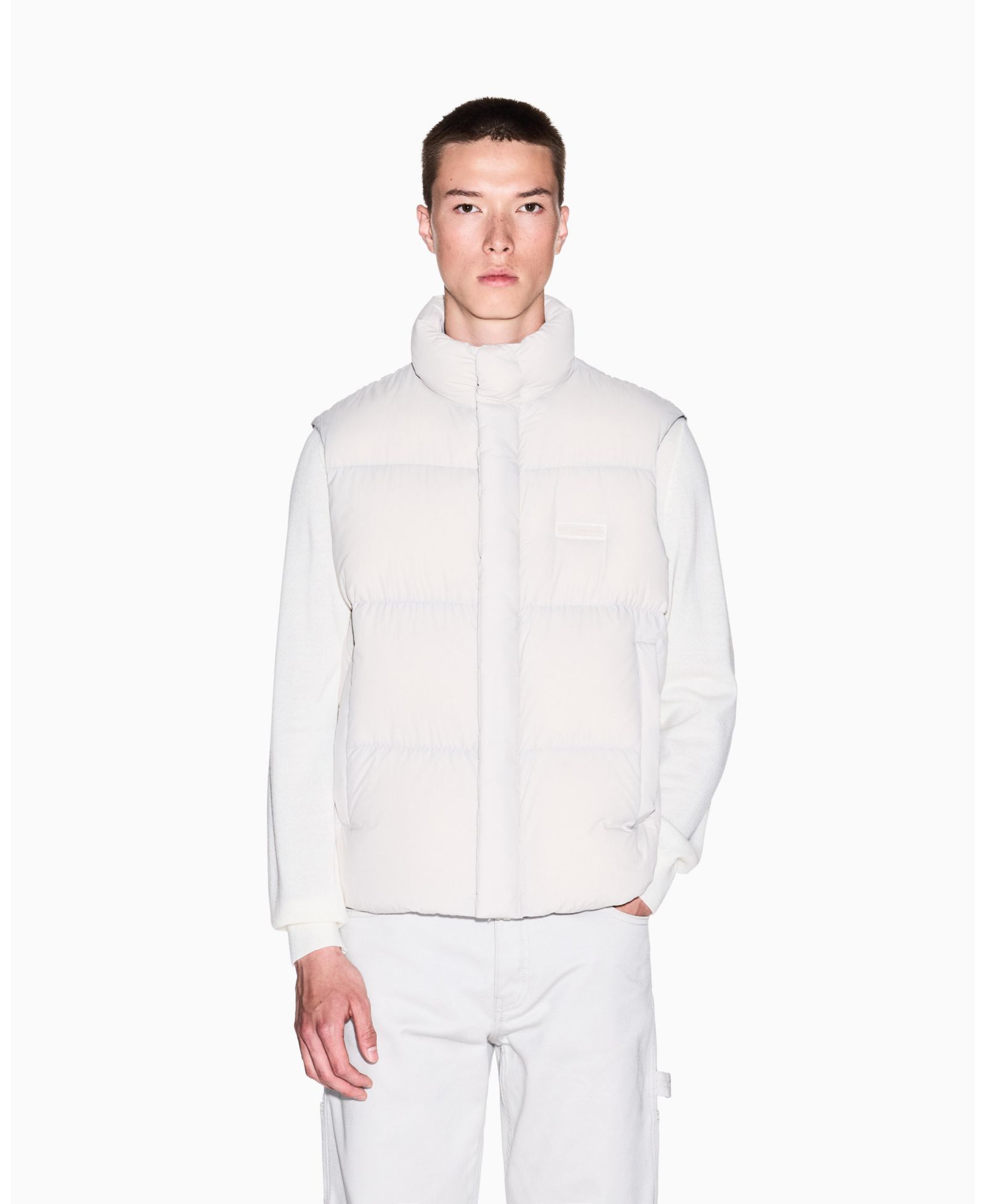A|X Armani Exchange Men's Cozy Lab Puffer Vest