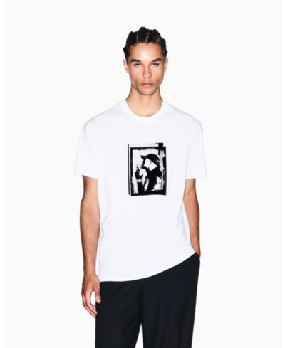 A|X Armani Exchange Men's Night Lab Man Graphic T-Shirt