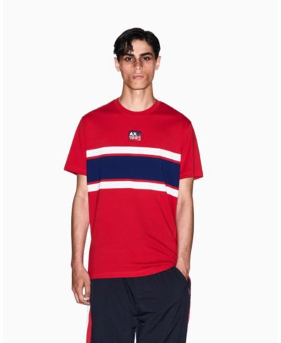 Мужская футболка A|X Armani Exchange Color Block Logo