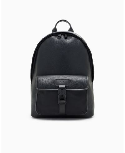 Мужской рюкзак A|X Armani Exchange Pebbled Faux-Leather Buckle