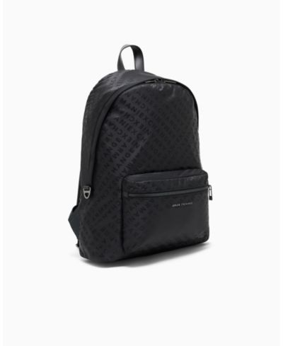 Мужской рюкзак A|X Armani Exchange Satin Jacquard Logo