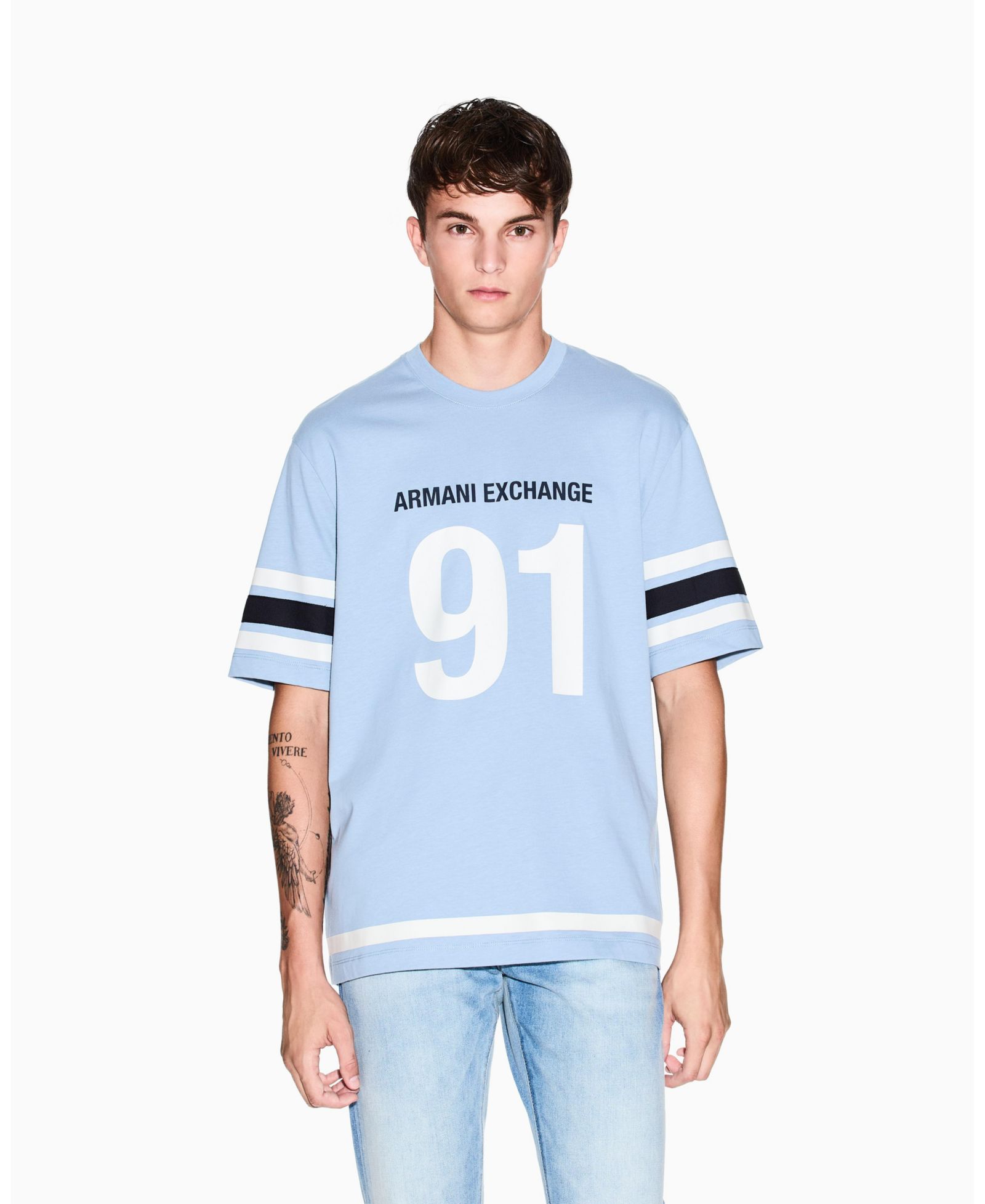 A|X Armani Exchange Men's "91" Jersey T-Shirt