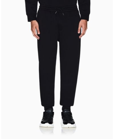 A|X Armani Exchange Мужские джоггеры с золотым логотипом из флиса