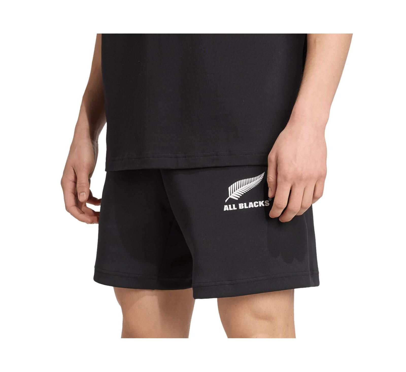 Adidas Men's Black New Zealand Rugby Presentation Future Icon Shorts