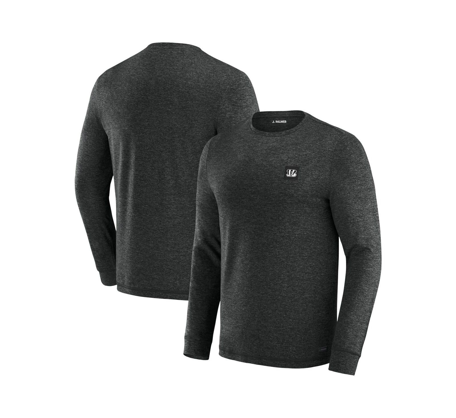 Мужская футболка J. Palmer Black Cincinnati Bengals Four Down Long Sleeve
