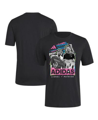 Мужская футболка Adidas Lionel Messi x Patrick Mahomes Black adidas Sport Jersey Swap
