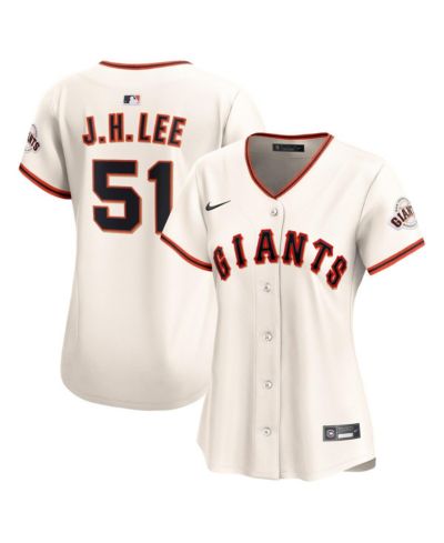 Женская джерси Nike Jung Hoo Lee Cream San Francisco Giants Home Limited