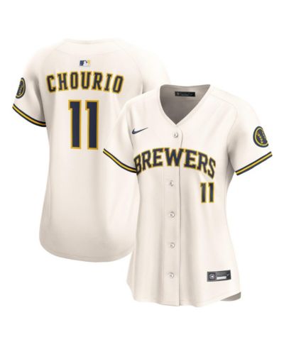 Женская джерси Nike Jackson Chourio Milwaukee Brewers