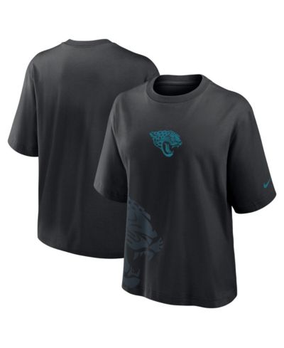 Nike Женская черная футболка Boxy Jacksonville Jaguars