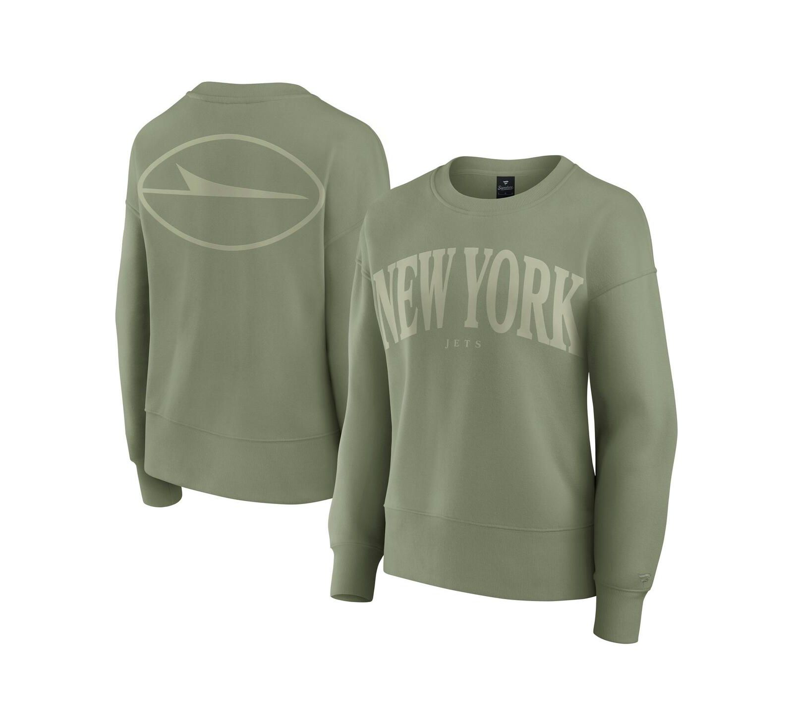 Женская толстовка Fanatics New York Jets Elements Pullover, зеленая