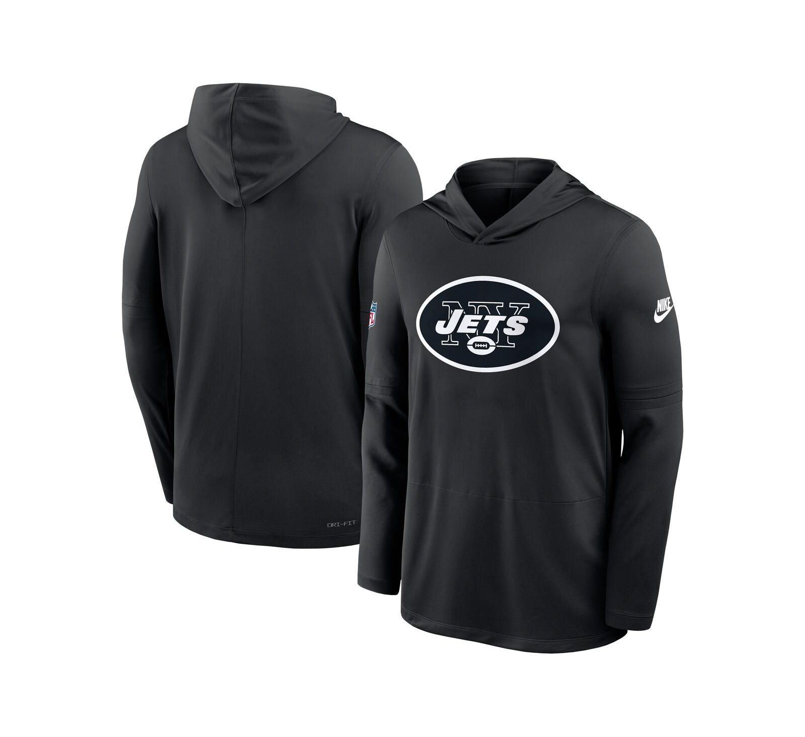 Худи Nike Men's Black New York Jets Alt Pack Pass Accuracy Long Sleeve