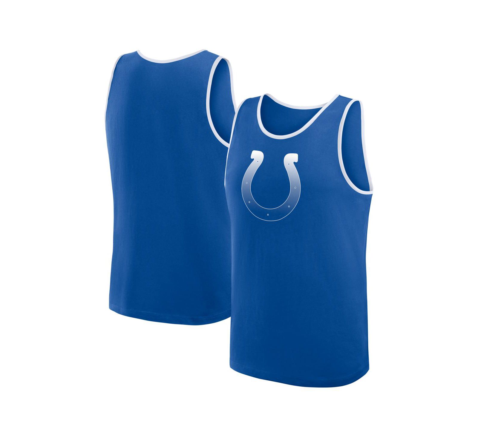 Мужской майка-топ Logo Athletic Royal Indianapolis Colts Unmatched Success