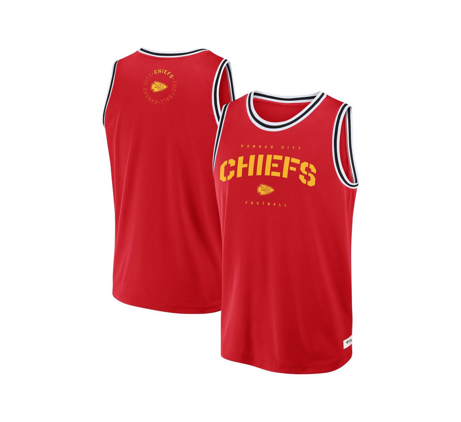 Мужской майка-джерси Fanatics Red Kansas City Chiefs Elements Future Ground