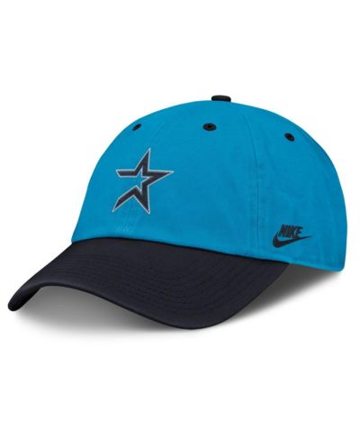 Мужская регулируемая кепка Nike Men's Blue/Navy Houston Astros Neon 90s Club