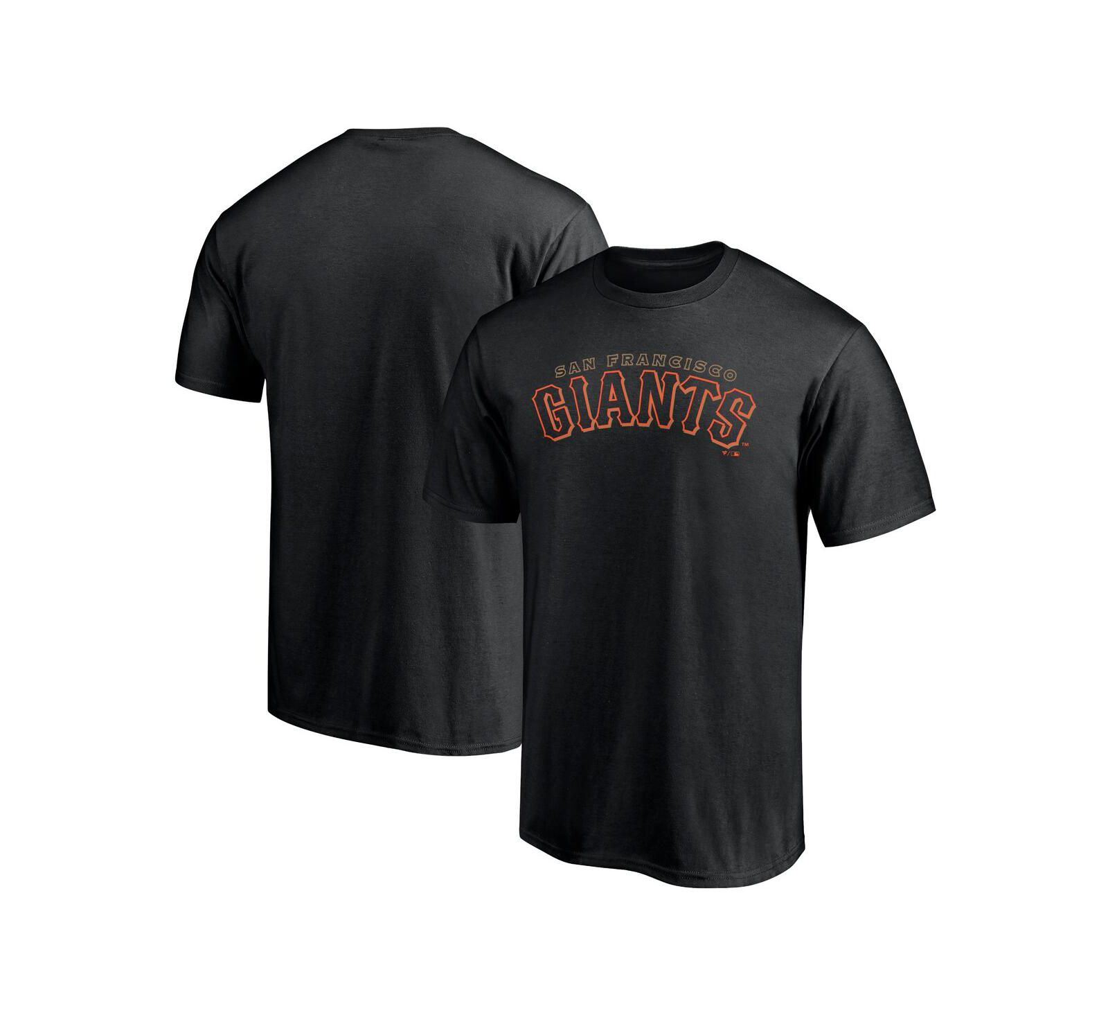 Футболка Fanatics Mto Label Men's Black San Francisco Giants Alternate Club Lettering