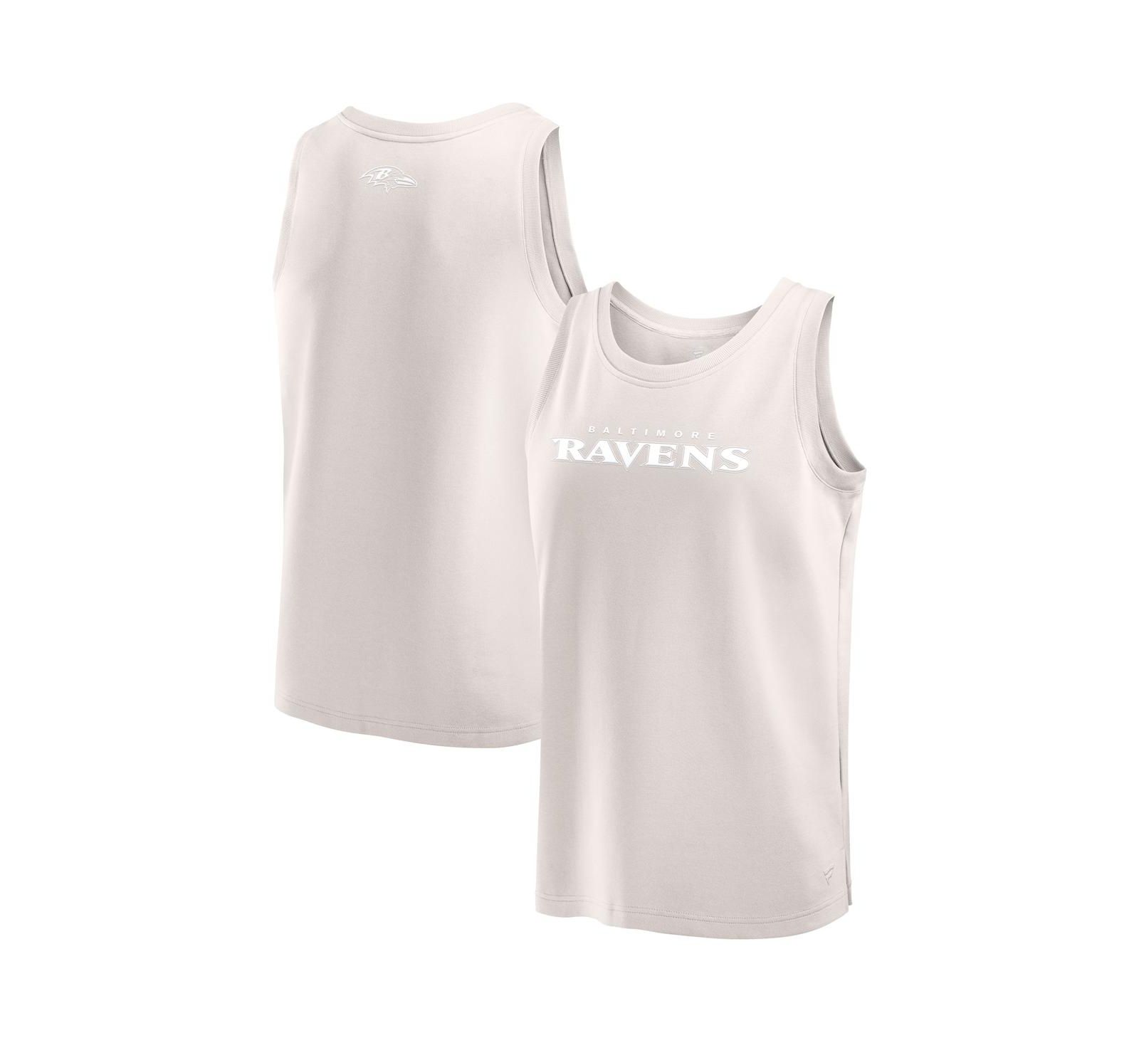 Мужская майка Fanatics Men's Cream Baltimore Ravens Elements